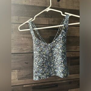 Gilly Hicks Floral Athletic Top